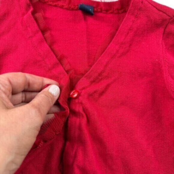 Baby GAP | Kid's Girl Red & Black Sweater Bundle of 2 Size 4T - Picture 5 of 8